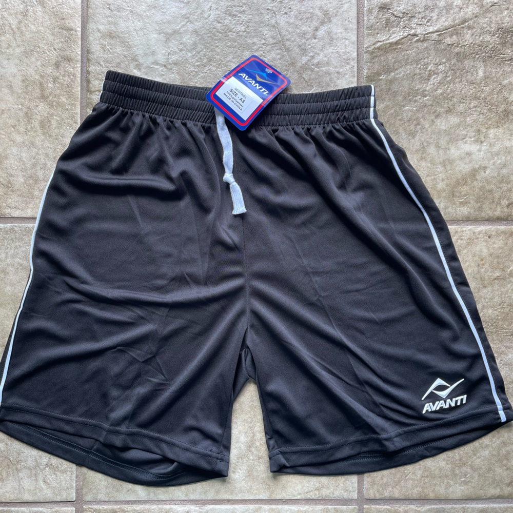 Avanti Black Athletic Men's Shorts